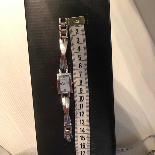 Relógio Original Dkny Usado Na Caixa Pulseira Super Pro