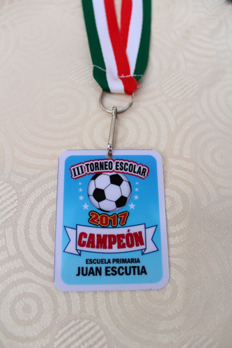 Imagen 5 de 6 de 290medallas Plástico Pvc Premiación C/listón Env Grtis