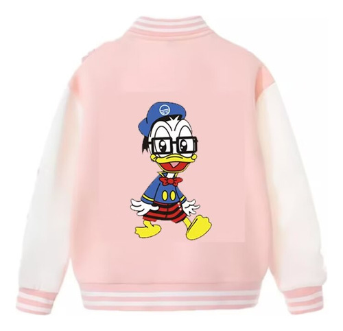 Jaqueta, Uniforme De Beisebol, Padrão Causal, Donald Duck Wa