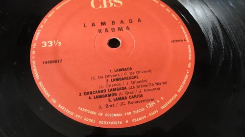 Vinilo Kaoma -lambada (Usado)