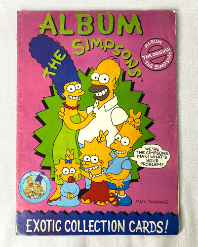 Album Artesanal The Siimpsons & Wacky Packages, 95/162