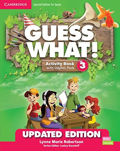 PRI 3 GUESS WHAT! ACTIVITY SPECIAL EDITION FOR SPAIN UPDATED LEVEL, de VV. AA.. Editorial CAMBRIDGE, tapa blanda en inglés, 9999