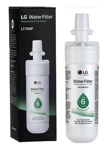 Filtro De Agua De Repuesto Para Refrigerador Lt700p/pc/p LG
