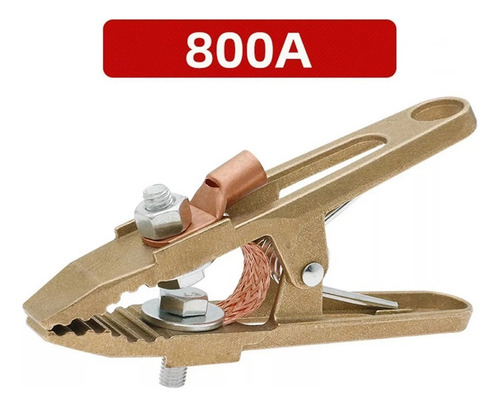 Soporte Para Pinza Soldadura Con Cable Puesta A Tierra 800a