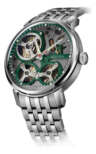 Reloj Bulova Accutron Spaceview 2020 2es6a006 Electrostatic