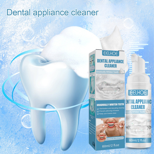 Limpiador De Espuma Q Teeth Braces Limpiador De Dientes Foam