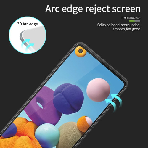 Compatible Cristal Curvo 3d Pinwuyo For Samsung Galaxy A21/a21s
