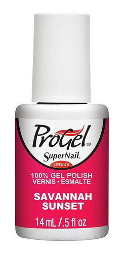 Esmalte Semipermanente Supernail Progel Savannah Sunset 14ml