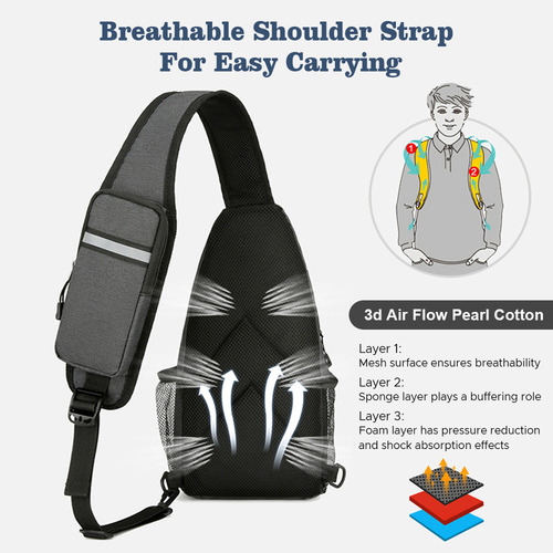 Bolso De Hombro Individual, Mochila De Día Para Senderismo,