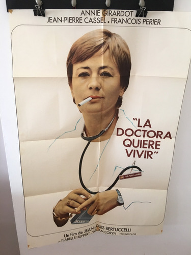 Afiche De Cine Original - La Doctora Quiere Vivir