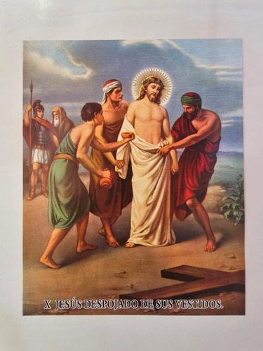 Viacrucis. Pack De 10 Juegos De Posters 20x25 Cm