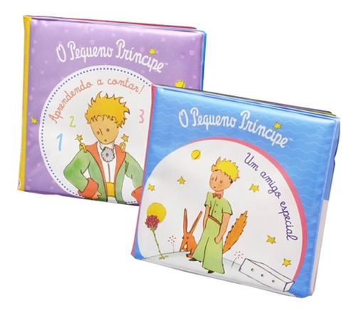 O Pequeno Príncipe - Kit Com 2 Livros De Banho Para Crianças