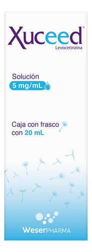 Xuceed Levocetirizina 5 Mg/ml | Solución Oral 20 Ml
