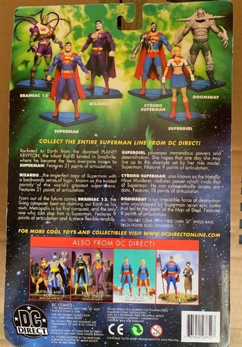 Cyborg Superman Dc Direct (Usado)