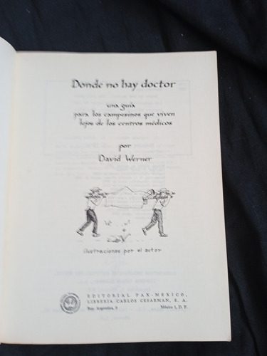 Dónde No Hay Doctor (Usado)