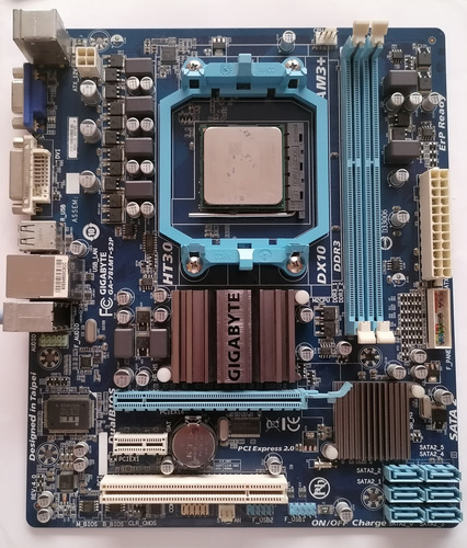 Placa Gigabyte Am3+ Ddr3 Ga-78lmt-s2p Fx/phenom/athlon (Usado)
