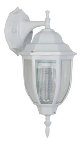 Farol España Suspendido P Exteriores Negro O Blanco, Metal