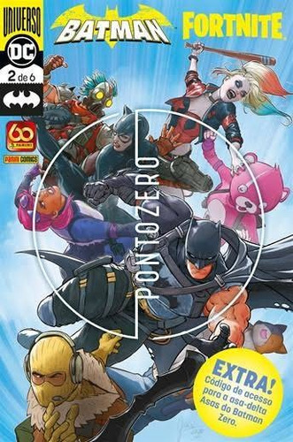 Hq Batman Ponto Zero #2 Fortnite Lacrada Com Código
