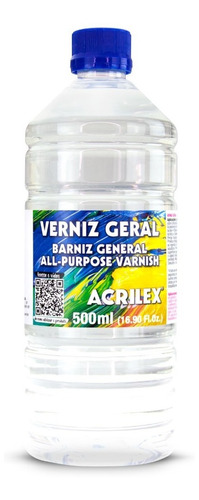 Verniz Geral 500ml Acrilex
