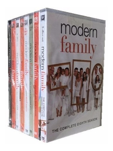 Modern Family 1° A 8° Temporada Completa En Dvd!!!