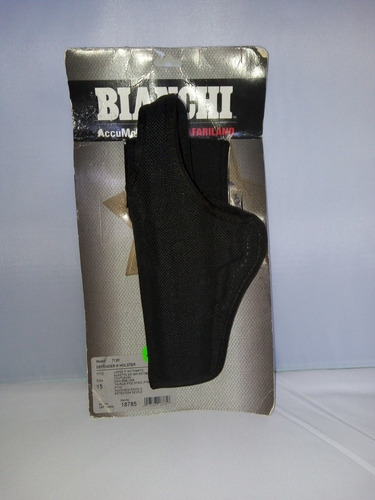 Funda Bianchi Lona Zurda Cz P09 Beretta 92 Taurus Pt99 Colt Negro