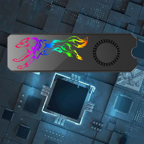 Chaleco Enfriador Con Disipador Térmico M2 Ssd, 5 V, Argb M.