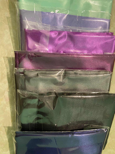 Imagen 5 de 8 de Funda Almohada Saten Pelo Rulos Piel