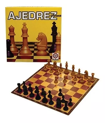 Juego De Mesa Ajedrez Linea Economica Diversion Niños Oferta