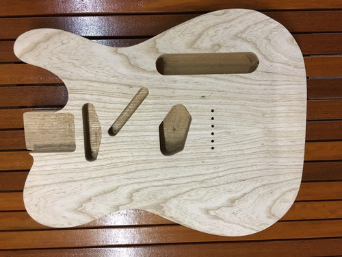 Corpo Guitarra Modelo Tele Top Swamp Ash