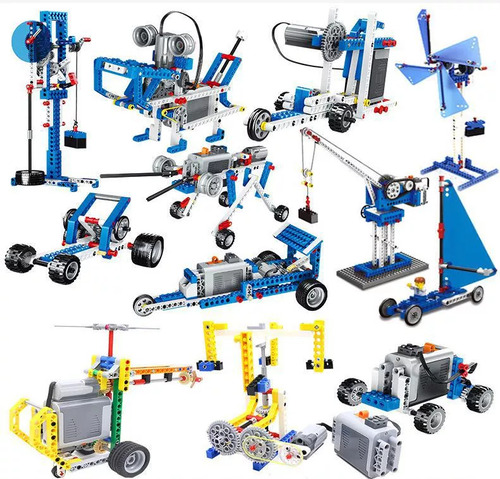 Bloque De Madera Para Robot De Programación Infantil Eléctri