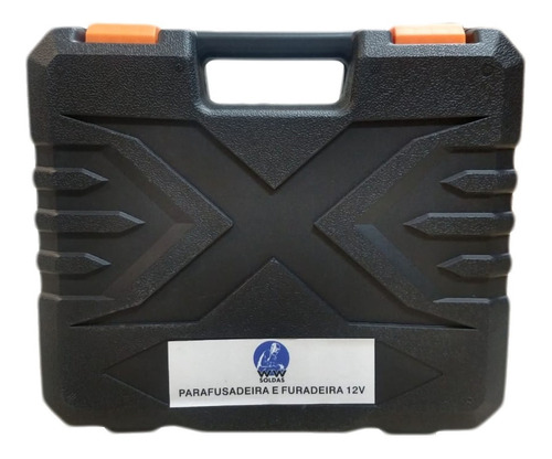 Furadeira Parafusadeira 12v 3/8 2 Bateria + 18 Acess. Bivolt