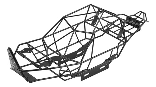 Marco De Chasis De Metal Negro Rc Roll Cage Para Axial Rr10