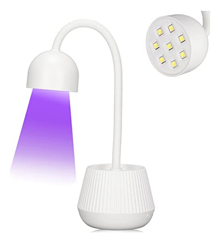 Yoidesu Uv Nail Lamp, 24w Mini Uv Light Para Uñas De Gel, Le