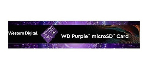 Western Wdd064g1p0c Memoria 64gb Micro Sdxc Linea Purple