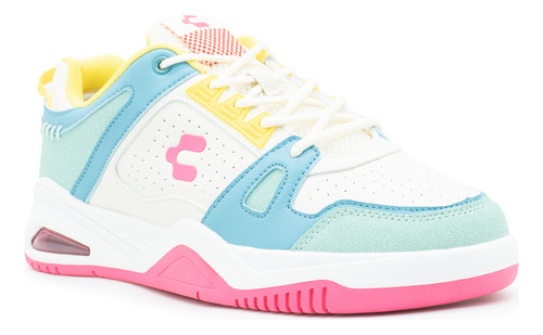 Tenis Para Mujer Charly® Urbano Con Válvula Color Beige