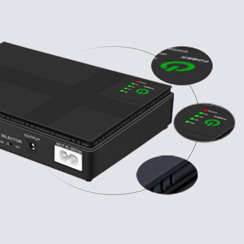 Fuente De Alimentación Portátil, Mini Ups Estilo A