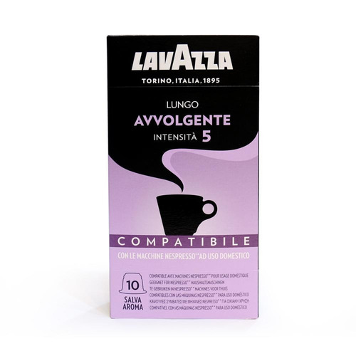 Imagen 1 de 1 de Café avvolgente en cápsula Lavazza 10 u