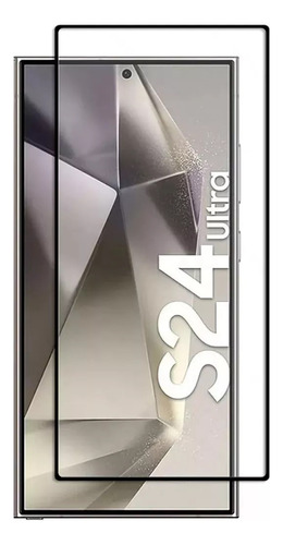 Vidrio Full Cover 9d Para Samsung S24 Ultra Lee Huella