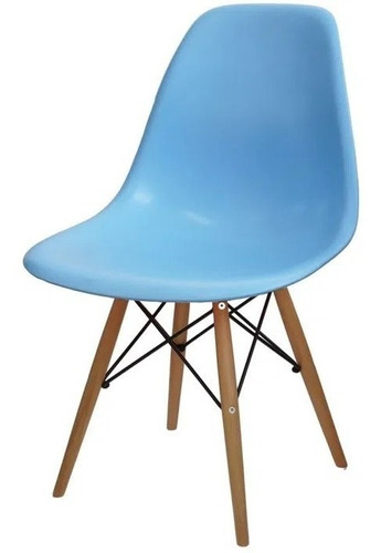 Cadeira Eames 130pp Store Color Coloridas Cores Pé Madeira