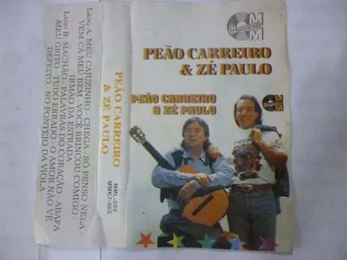 Fita (k7) Peão Carreiro & Zé Paulo Br