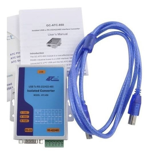 Convertidor De Usb A Rs232 / 422 / 485 Nuevo