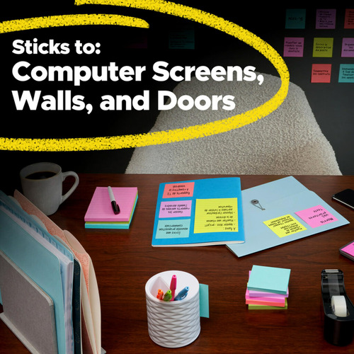 Sticky Notes Post-it Super Sticky, 3 X 3 En 15 Blocs, Edició