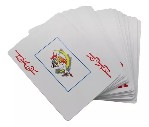 Jogo De Baralho 108 Cartas 100% Plastico Resistente