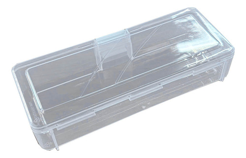 Kit Com 5 Estojos Multiuso Pp Transparente Inject
