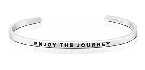 Mantraband Pulsera  Disfrutar El Viaje  Pulsera De Mantra Aj