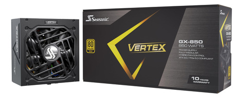 Fuente De Poder Seasonic Vertex Gx-850 850w Eficiencia 80