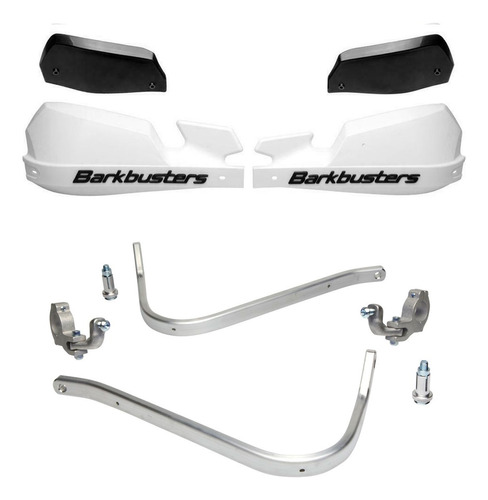 Cubre Manos Aluminio Ktm 790 Adventure R Blancos