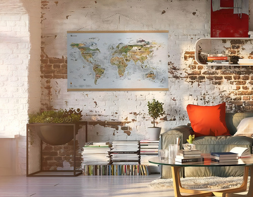 Awesome Maps World Fun Mapas - scratch Edition, 1