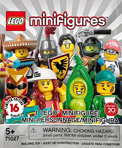 Minifiguras Lego Series 20, Modelo Extra, Modelo Extra, Colo