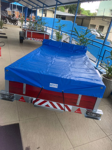 Carretinha Reboque Com Garantia De 1 Ano Pneu Novo Premium